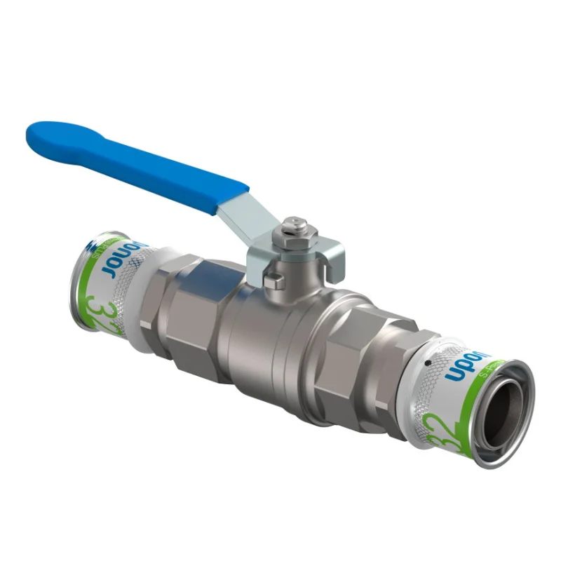 Voordeelprijs Uponor S-press plus kogelkraan 32 mm