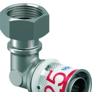 Dagaanbieding Uponor S-Press Plus knie met wartel binnendraad 25 mm x 3/4‘‘