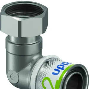 Uponor S-Press Plus knie met wartel binnendraad 32 mm x 1‘‘ Must-Have