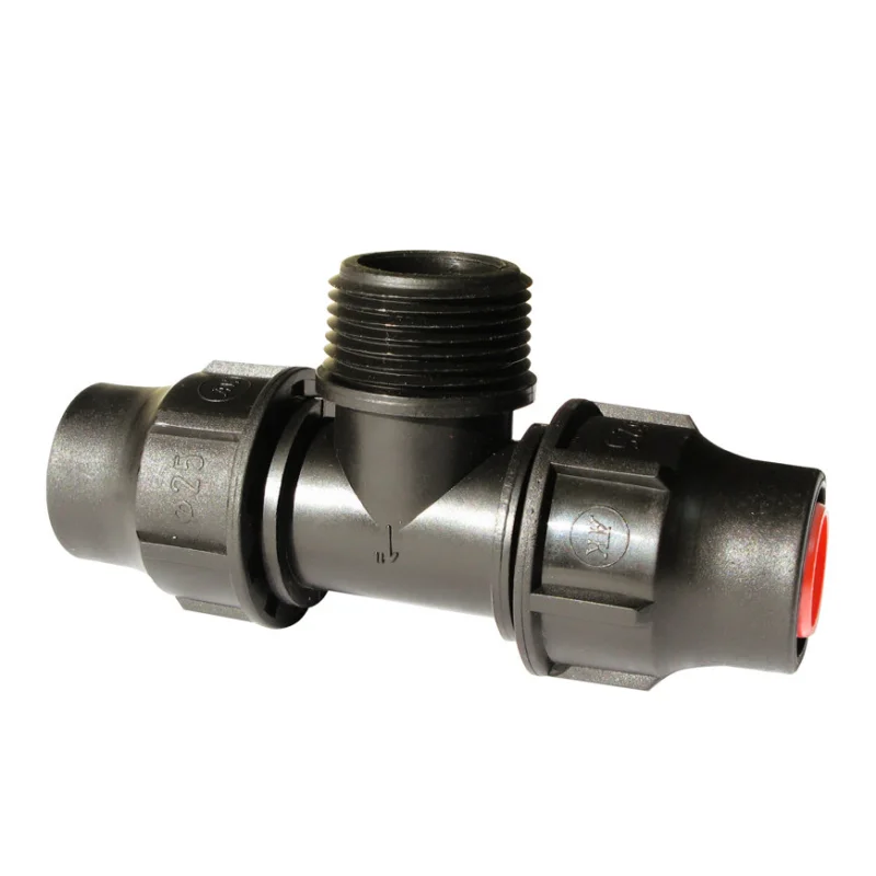 Rechtstreeks Van De Fabrikant Druppelslang T-stuk buitendraad 16 mm x 1‘‘ x 16 mm