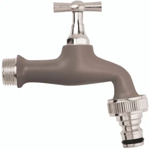 Colortap buitenkraan taupe Premium