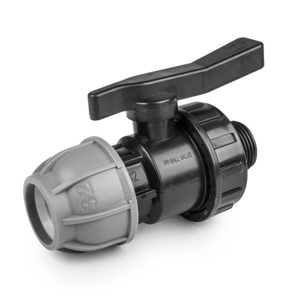 Tyleen Kogelkraan 32 mm x 1″ Knel x buitendraad Hete Deal