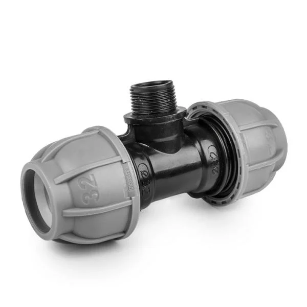 Beste Prijs Tyleen koppeling T-Stuk 50 mm x 1¼” x 50 mm Knel x buitendraad