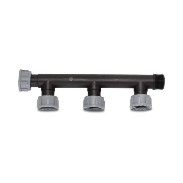 PP 3-weg waterverdeler 1″ binnendraad Premium