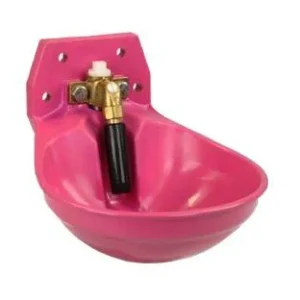 Laatste Versie Suevia Drinkbak Model 12P Roze Messing Ventiel ¾”
