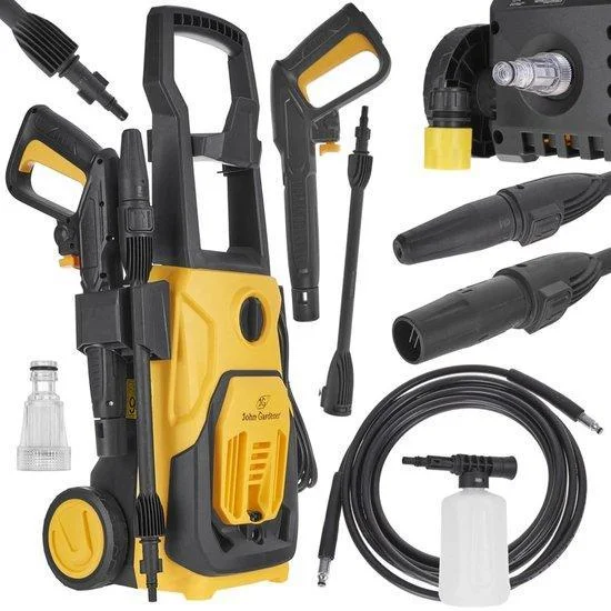 Merkproduct GEKO Hogedrukreiniger 1800W – 90/135 BAR Mobiel en Krachtig