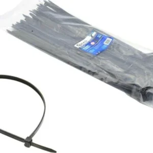 Tie Wraps 400 x 7,6 mm zwart UV bestendig 50 stuks Nu Kopen