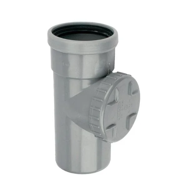 Wavin PVC Ontstoppingstuk met schroefkap Spie-Mof 125 mm Manchet SN4 Koop Online