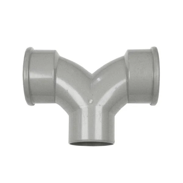 Wavin PVC Zettingsstroom T-Stuk 2 x Mof – 1 x Spie 160 mm Manchet SN8 Direct Beschikbaar