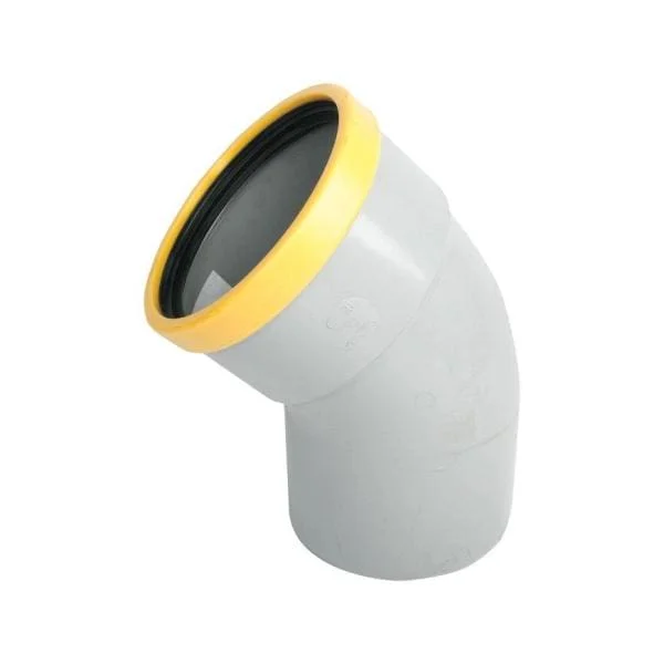 Wavin PVC Bocht 30° Spie-Mof 200 mm Manchet SN8 Shop Nu