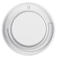 Bestseller Berker 11372079 R.1/R.3 Afdekking + draaiknop voor toerentalregelaar Polarwit Glanzend