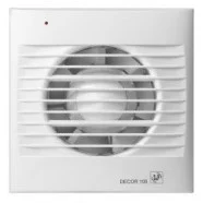 S&P 5210005400 Decor 100 CRZ Badkamer/ toilet ventilator (met regelbare nalooptimer) Meest Verkocht