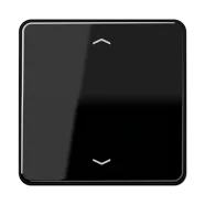 Speciale Aanbieding Jung CD 1700 P SW Stuurafdekking Standaard "pijlen" Zwart