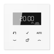 Tijdelijk Beschikbaar Jung LS 1750 D WW Timer Standaard met display Alpine wit