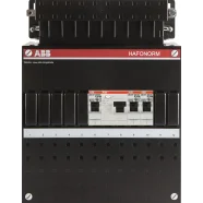 ABB 1SPF006901F0100 Groepenkast HAD3201-20 Hafonorm 2x achter 30mA, 1x direct, 1-f Nieuw