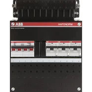 ABB 1SPF006916F0125 Groepenkast HC300/3+H44 Hafonorm 3x 16A/30mA + HS, 3-f Merkproduct