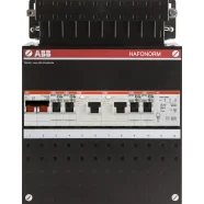 Exclusieve Aanbieding ABB 1SPF006907F0124 Groepenkast HAD3232-22T+H42 Hafonorm 4x achter 2x30mA + T + HS, 1-f