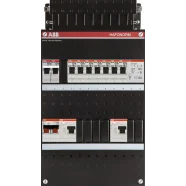 ABB 1SPF006907F0383 Groepenkast HAD3433-22FT+H42 Hafonorm 7x achter 2x 30mA + FT + HS, 1-f Favoriet