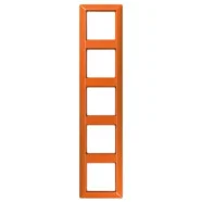 Betaalbaar Jung AS 585 BF O Afdekraam 5-voudig Oranje (slagvast)