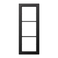 Bestseller Jung FDAL 2983 D Flat Design Afdekraam 3-voudig Dark (gelakt aluminium)