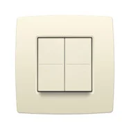 Favoriet Niko 100-91004 dimschakelaar voor het Hue systeem Original Cream