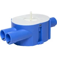 ABB HAF G153 Doos voor montage in de wand/plafond Hafobox Gietbouwdoos 50 mm, 3x19mm, voor dubbele wcd Koop Vandaag
