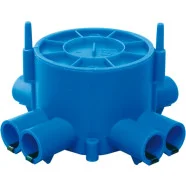 ABB HAF C55 Doos voor montage in de wand/plafond Hafobox Centraaldoos rond 55 mm 4x(2x16 mm) Finale Uitverkoop