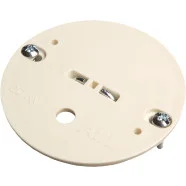 ABB HAF CD/RV Deksel voor dozen voor montage in de wand/plafond Hafobox Haakdeksel t.b.v. alle ronde centraaldozen Beperkte Voorraad
