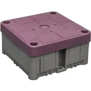 Actieprijs ABB HAF 3640-R S Hafobox Kabeldoos 3640 met rood deksel gerecycled kunststof