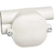 Actieprijs ABB HAF 4209-D S Doos voor montage op de wand/plafond Hafobox Trekdoos dubbel links 3x16 mm met deksel