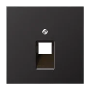 Finale Uitverkoop Jung AL 2969-1 UA D Afdekking voor IAE/UAE-aansluitdoos Dark (gelakt aluminium)