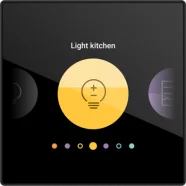 Voordeelprijs Niko 551-18001 Digital black Geconnecteerd personaliseerbaar bedieningsscherm voor Niko Home Control 230V