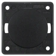 Berker 936562510 Compact Integro Flow Wisselschakelaar 16AX zwart Gratis Retour
