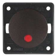 Uitverkoop Berker 937522501 Compact Integro Flow Uitschakelaar 2-polig 10 AX met controleverlichting bruin
