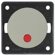 Berker 937522568 Compact Integro Flow Uitschakelaar 2-polig 10 AX met controleverlichting chroom Gratis Retour