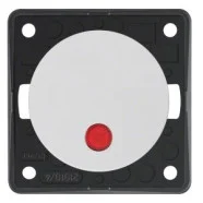 Favoriet Berker 937622539 Compact Integro Flow Uitschakelaar 2-polig 12 V= met controleverlichting polarwit