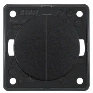 Berker 936552510 Compact Integro Flow Serieschakelaar 16 AX zwart Must-Have