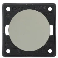 Betrouwbaar Berker 936712524 Compact Integro Flow Impulsdrukker, maakcontact edelstaal