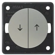 Shop Nu Berker 936532568 Compact Integro Flow Jaloezie-impulsdrukker met pijlsymbool chroom