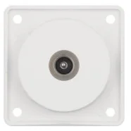 Uitverkoop Berker 945112512 Compact Integro Flow Antennewandcontactdoos tv, met soldeeraansluiting polarwit