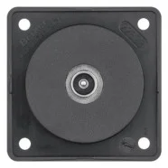 Berker 9451115 Compact Integro Flow Antennewandcontactdoos tv, met soldeeraansluiting zwart Koop Vandaag
