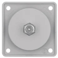 Berker 945192506 Compact Integro Flow Antennewandcontactdoos SAT grijs Actieprijs