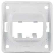 Berker 945592509 Compact Integro Flow Draagplaat 2-voudig voor Mini-Com modules polarwit Gereduceerde Prijs