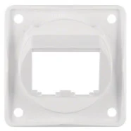 Berker 845582509 Compact Integro Flow Draagplaat 2-voudig voor BTR/E-dat modules polarwit Gecertificeerd