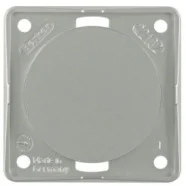 Snelle Levering Berker 845162568 Compact Integro Flow Blindafdekking chroom mat