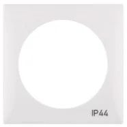 Berker 918272599 Compact Integro Flow Afdekraam voor spatwaterdichte installatie 1-voudig polarwit Fabrieksprijs