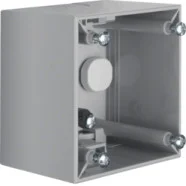 Speciale Aanbieding Berker 911512517 Compact Integro Flow opbouwbehuizing hoge uitvoering met trekontlasting grijs