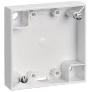 Speciale Aanbieding Berker 911522529 Compact Integro Flow Opbouwbehuizing vlak zonder trekontlasting polarwit
