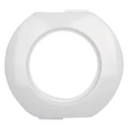 Berker 138159 Middenafdekraam 1-voudig 1930 Polarwit glanzend Must-Have