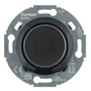 Dagaanbieding Berker 294411 Universele draaidimmer, soft-klik, 1930 Zwart glanzend